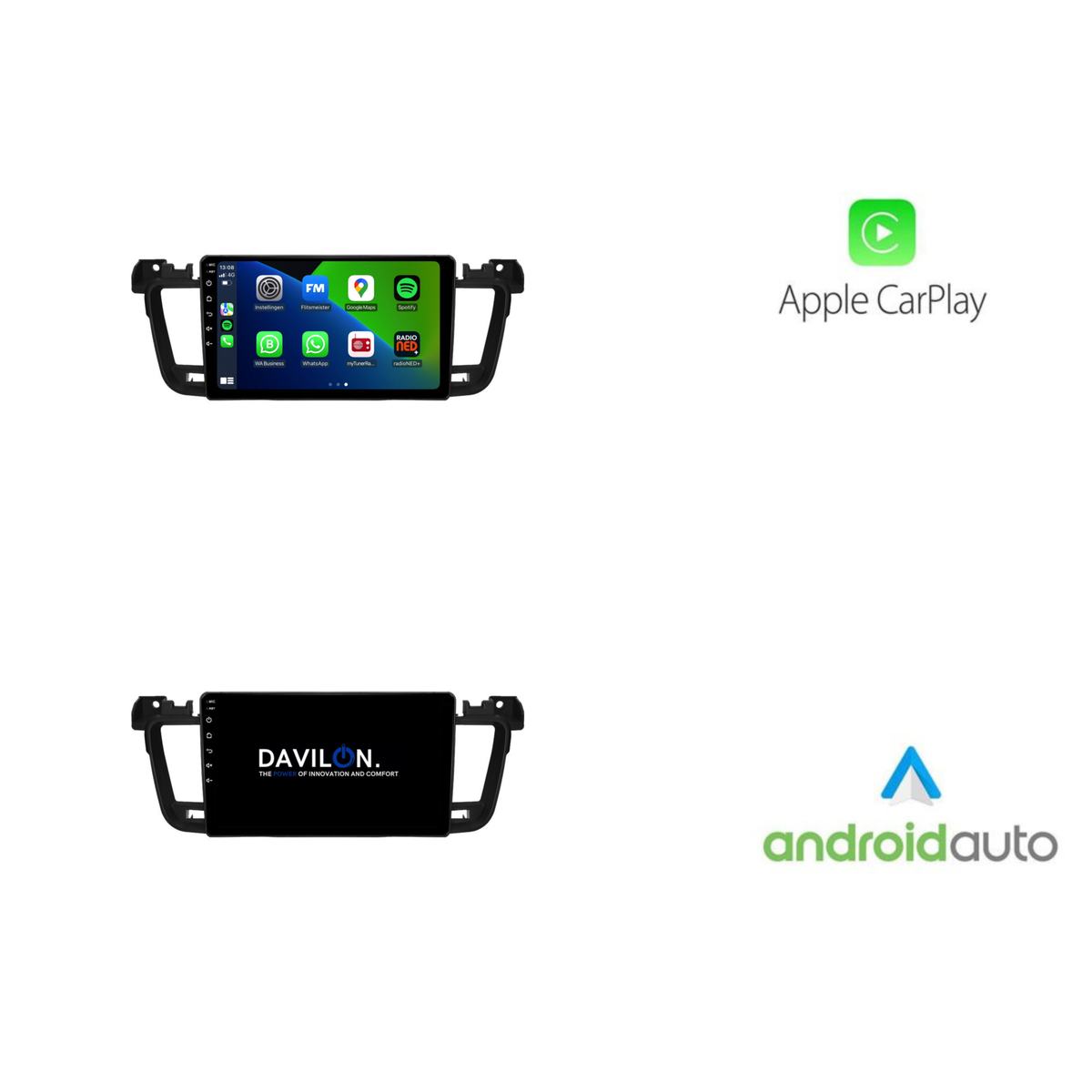 Peugeot 508 | Android 13 | Autoradio | 2011 t/m 2018 | CarPlay & Android Auto-10