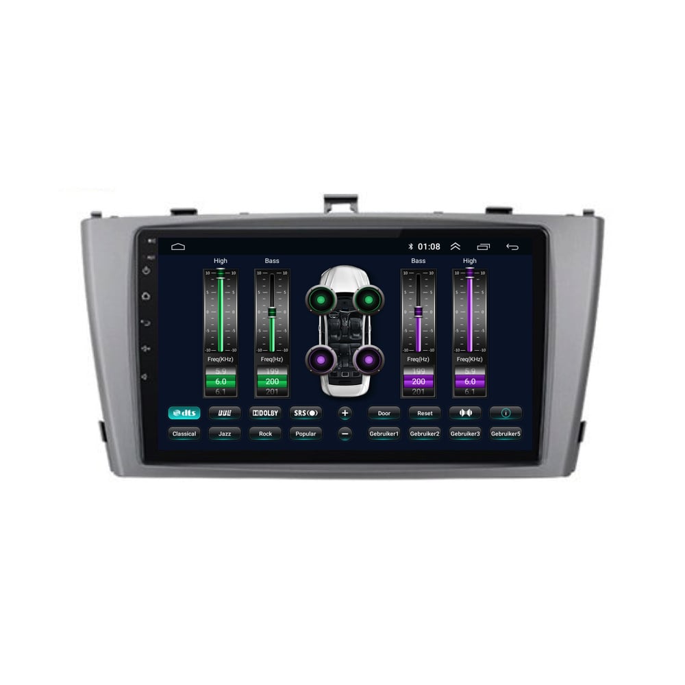 Toyota Avensis Android 13 autoradio CarPlay Android Auto 2009-2014-7