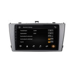 Toyota Avensis Android 13 autoradio CarPlay Android Auto 2009-2014