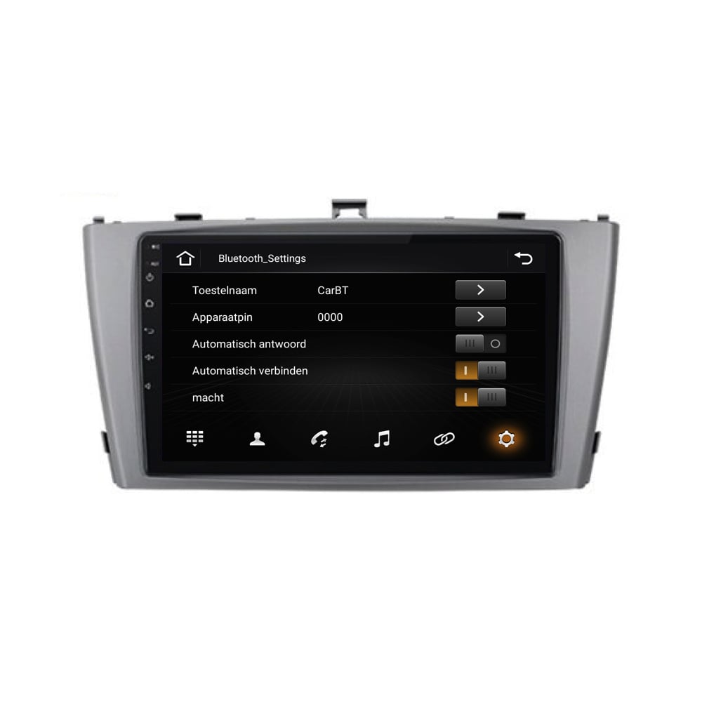 Toyota Avensis Android 13 autoradio CarPlay Android Auto 2009-2014-9