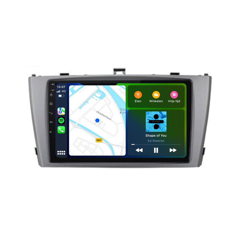 Toyota Avensis Android 13 autoradio CarPlay Android Auto 2009-2014-4