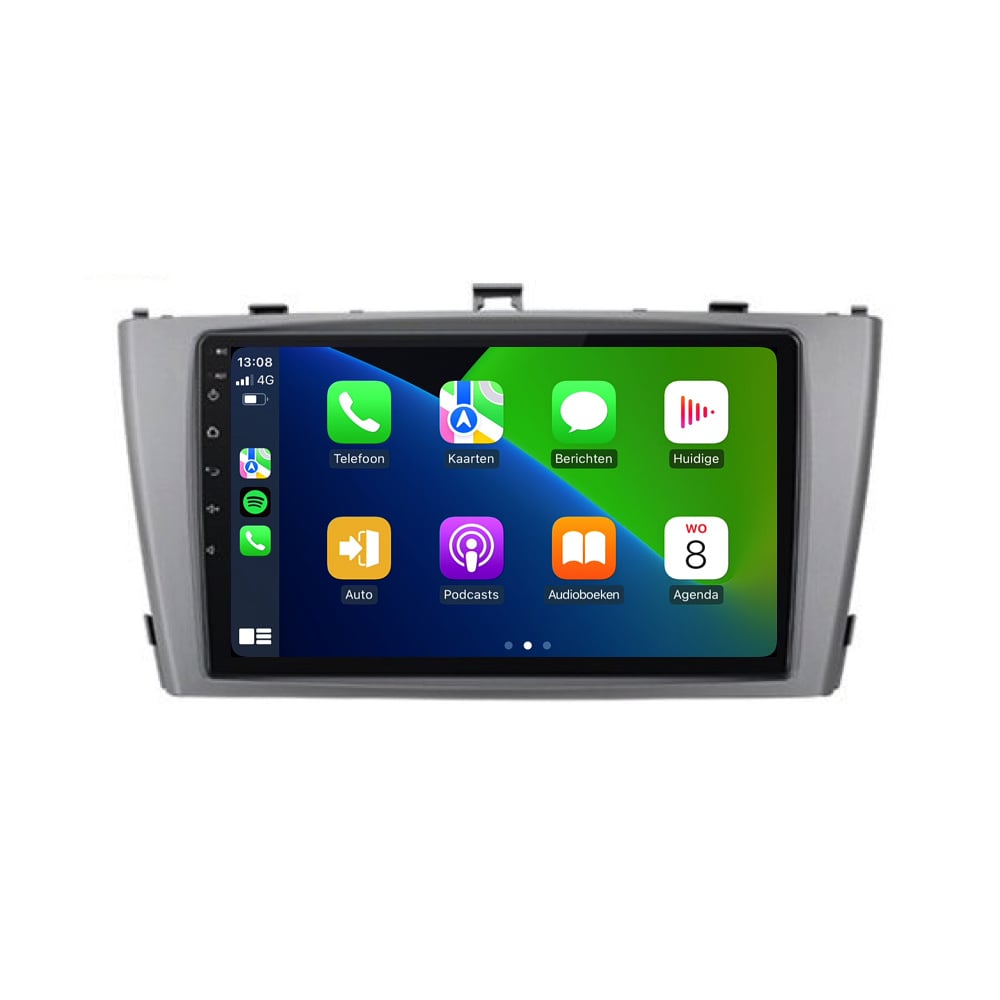 Toyota Avensis Android 13 autoradio CarPlay Android Auto 2009-2014-5