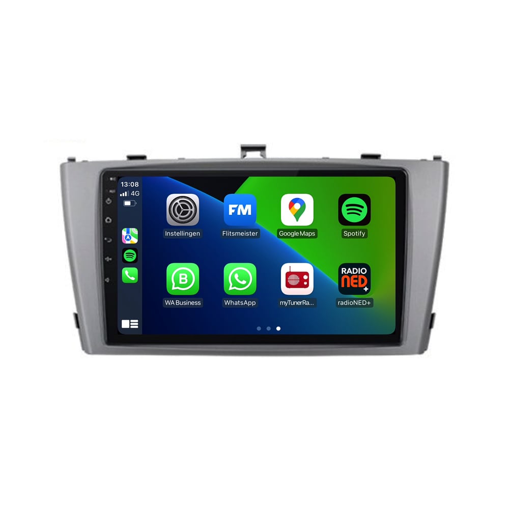 Toyota Avensis Android 13 autoradio CarPlay Android Auto 2009-2014-1