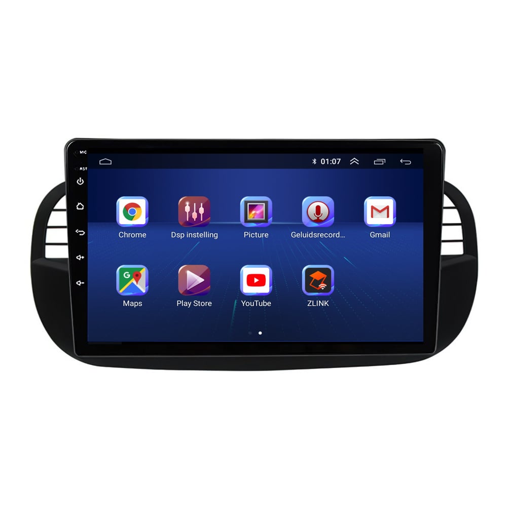 Fiat 500 CarPlay autoradio Android 13 | 2007-2015-6