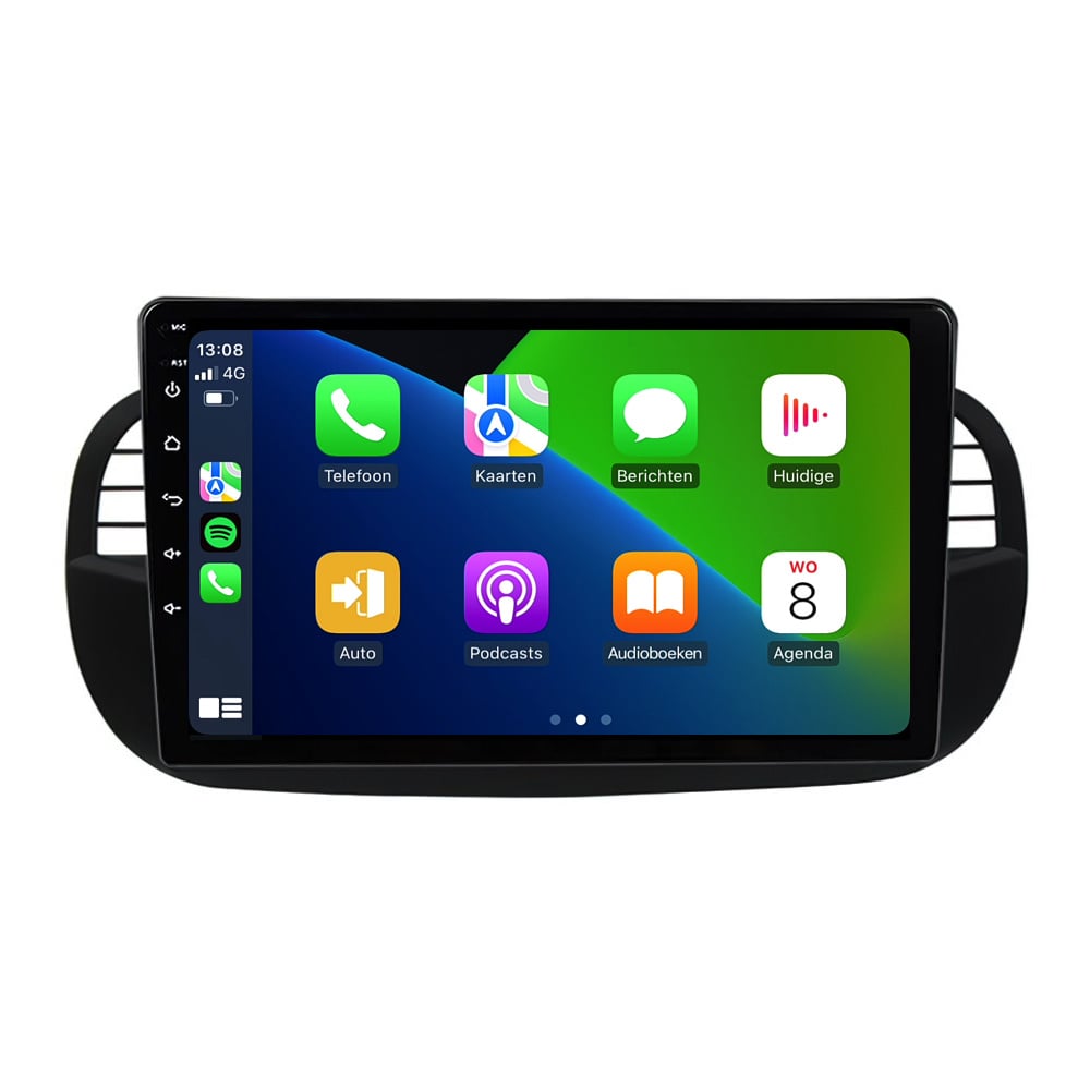 Fiat 500 CarPlay autoradio Android 13 | 2007-2015-5