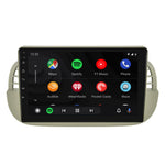 Fiat 500 | Android 13 | Autoradio | 2007 t/m 2015 | CarPlay & Android Auto | Beige
