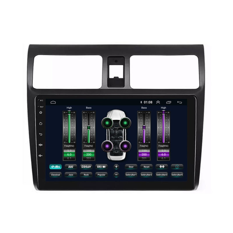 Suzuki Swift CarPlay & Android Auto Autoradio | 2004 bis 2010 | Android 13 | Davilon-6
