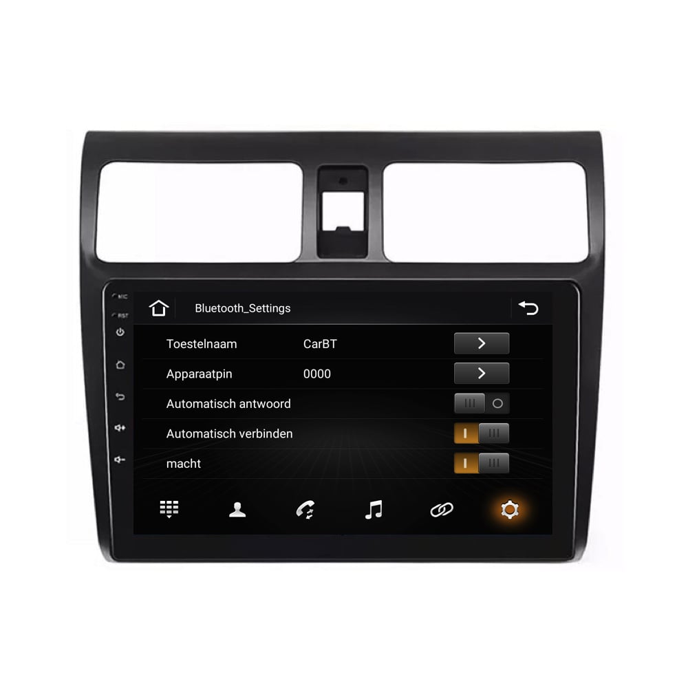 Suzuki Swift CarPlay & Android Auto Autoradio | 2004 bis 2010 | Android 13 | Davilon-8