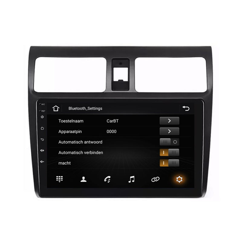 Suzuki Swift CarPlay & Android Auto Autoradio | 2004 bis 2010 | Android 13 | Davilon-8