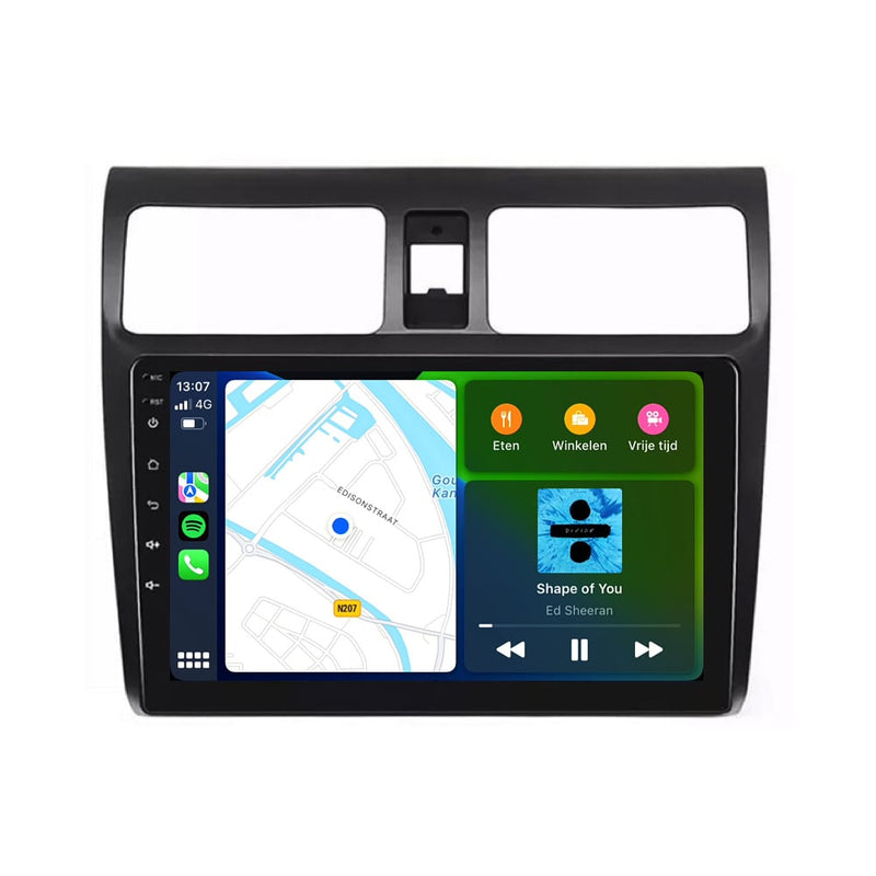 Suzuki Swift CarPlay & Android Auto Autoradio | 2004 bis 2010 | Android 13 | Davilon-4