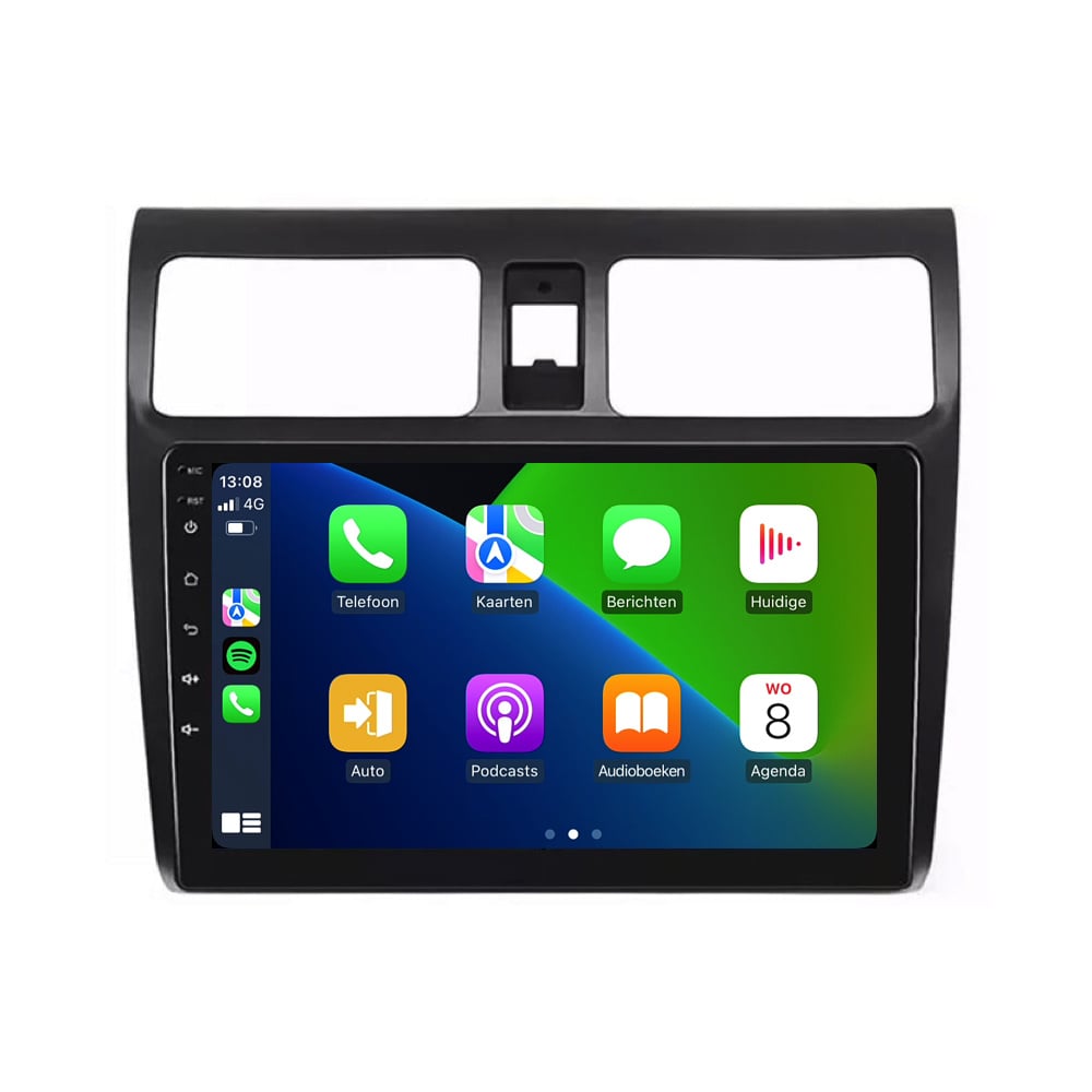 Suzuki Swift CarPlay & Android Auto Autoradio | 2004 bis 2010 | Android 13 | Davilon-5