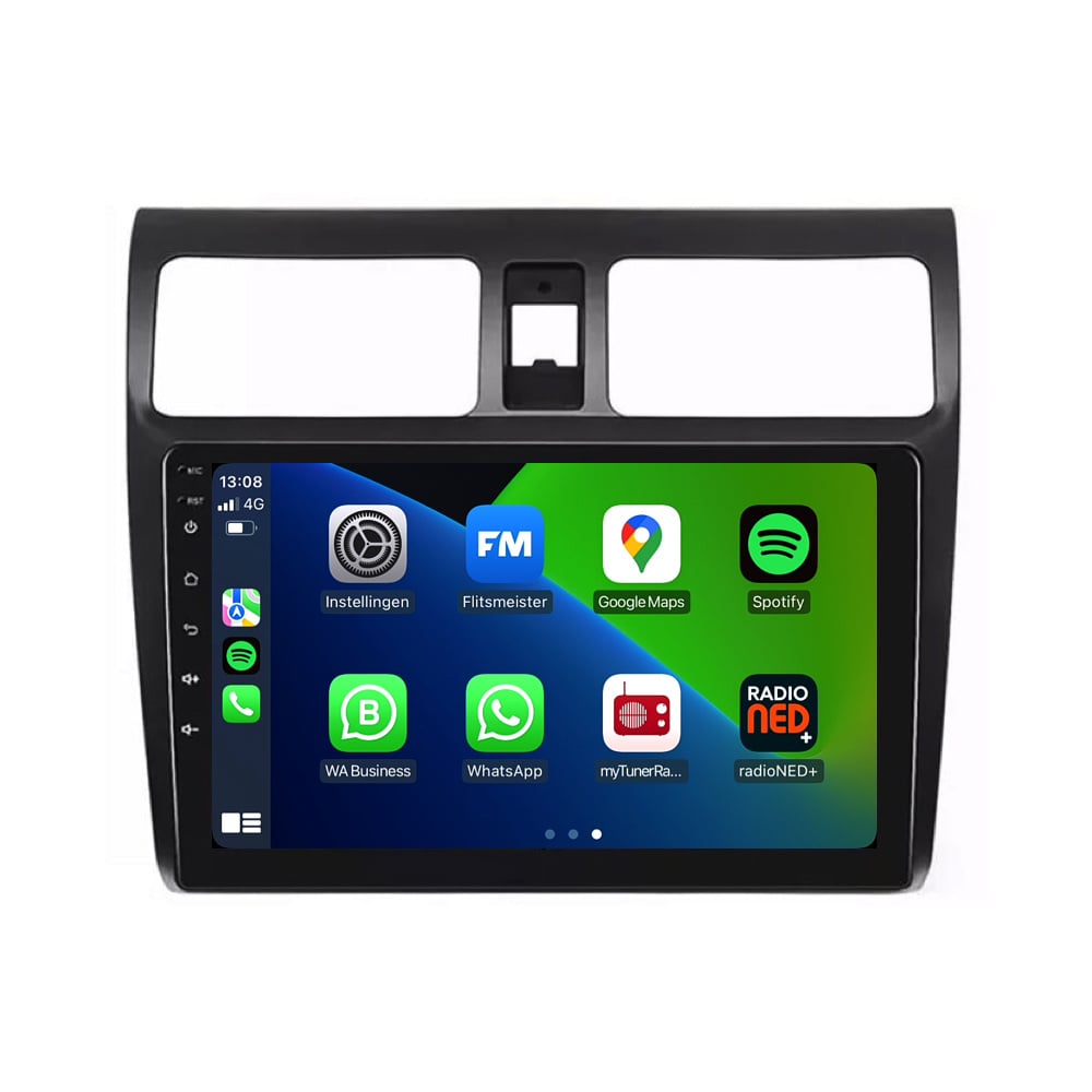 Suzuki Swift CarPlay & Android Auto Autoradio | 2004 bis 2010 | Android 13 | Davilon-1