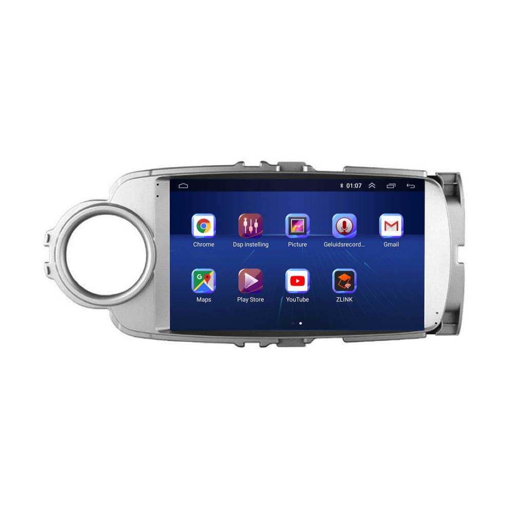 Toyota Yaris Android 13 autoradio CarPlay Android Auto 2011-2019-6