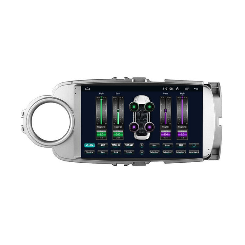 Toyota Yaris Android 13 autoradio CarPlay Android Auto 2011-2019-9
