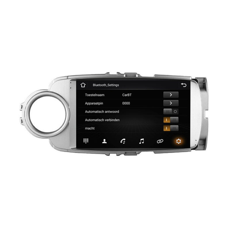 Toyota Yaris Android 13 autoradio CarPlay Android Auto 2011-2019-8