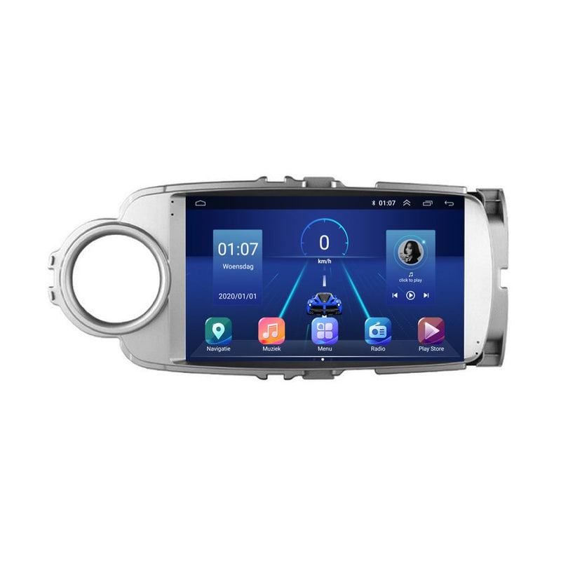 Toyota Yaris Android 13 autoradio CarPlay Android Auto 2011-2019-3