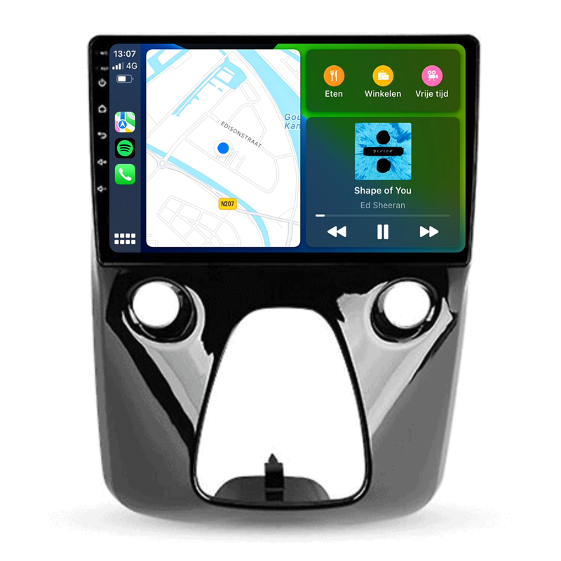 Peugeot 108 CarPlay & Android Auto autoradio | 2014 t/m 2022 | Android 15 | Davilon | 10 inch | Volledig nieuw paneel-11