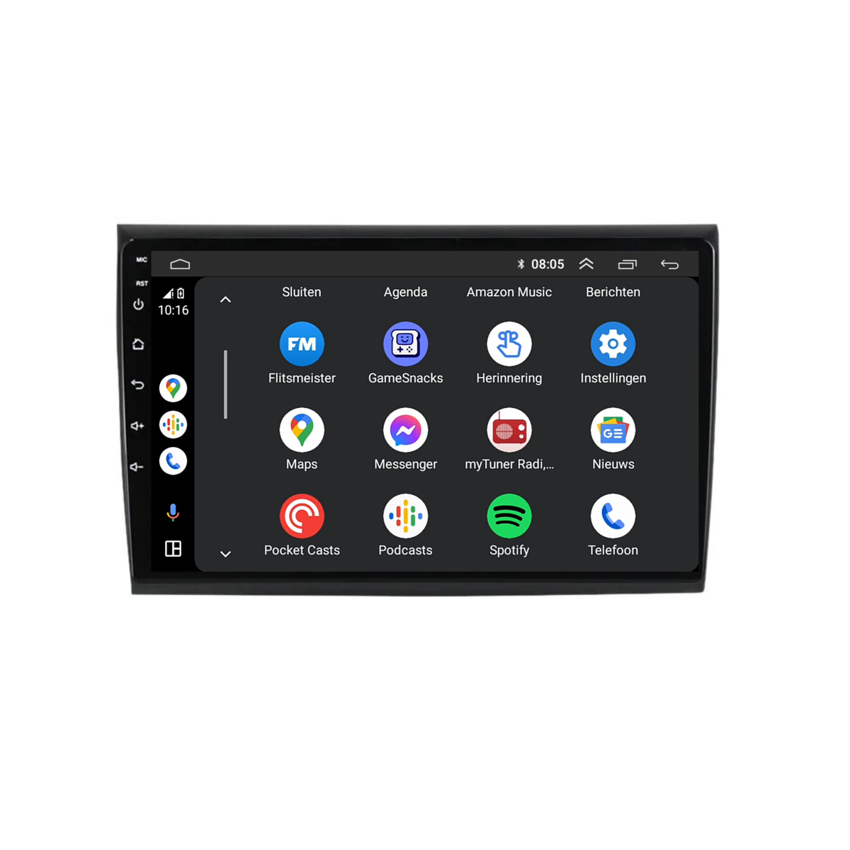 Fiat Bravo | Android 13 | Autoradio | 2006 t/m 2017 | Carplay & Android Auto-4