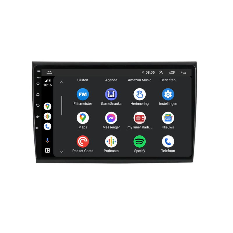 Fiat Bravo | Android 13 | Autoradio | 2006 t/m 2017 | Carplay & Android Auto-4