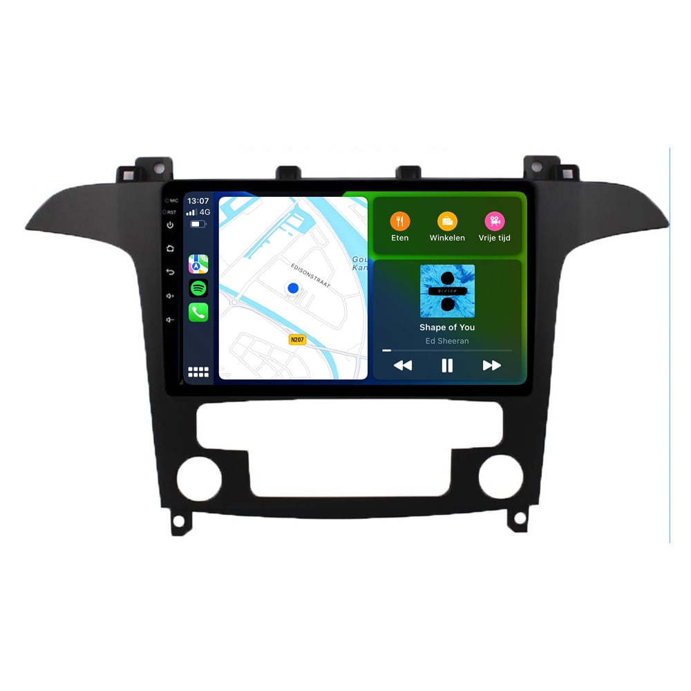 Davilon Ford S-Max CarPlay Autoradio | 2006 t/m 2008 | Android Auto-4