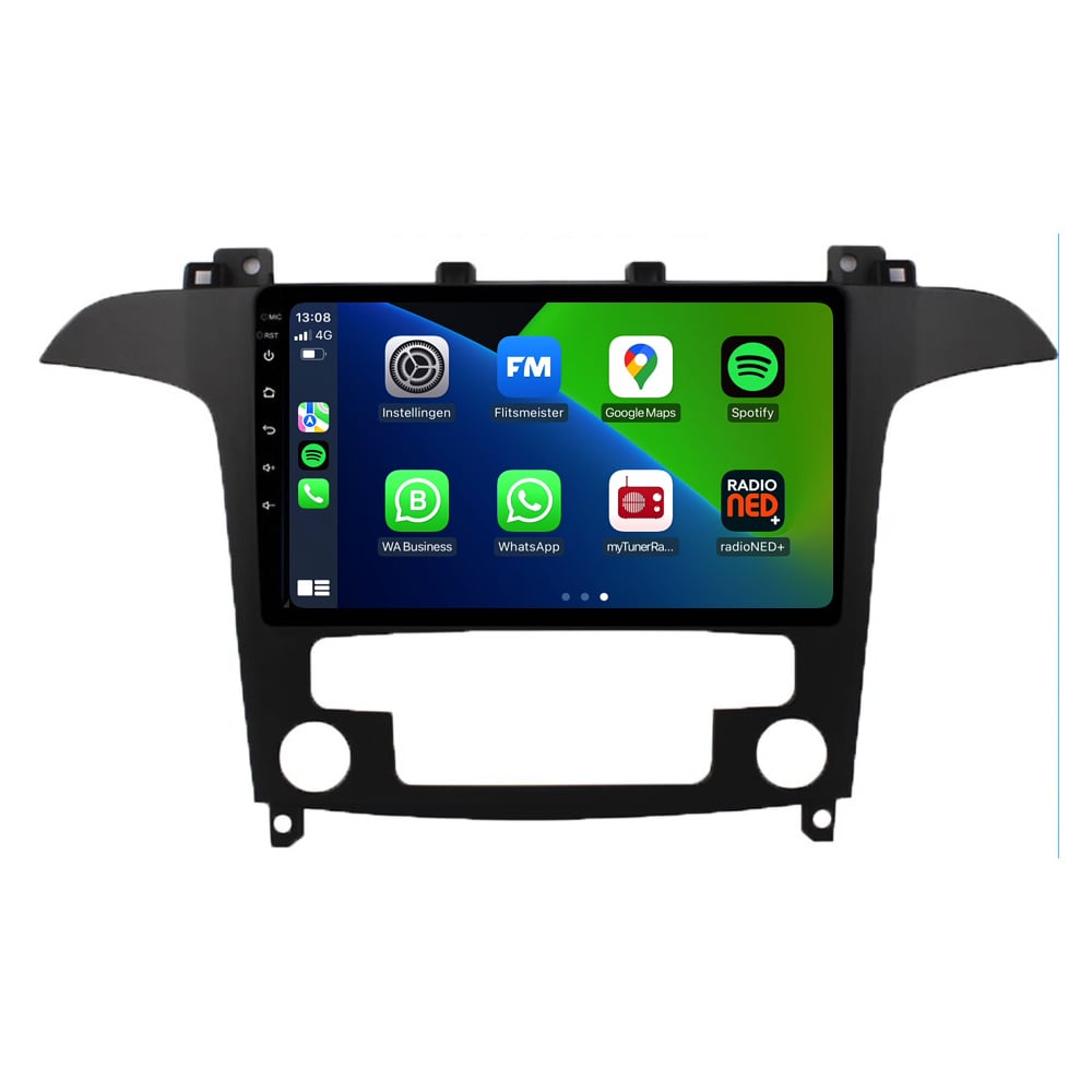 Davilon Ford S-Max CarPlay Autoradio | 2006 t/m 2008 | Android Auto-1