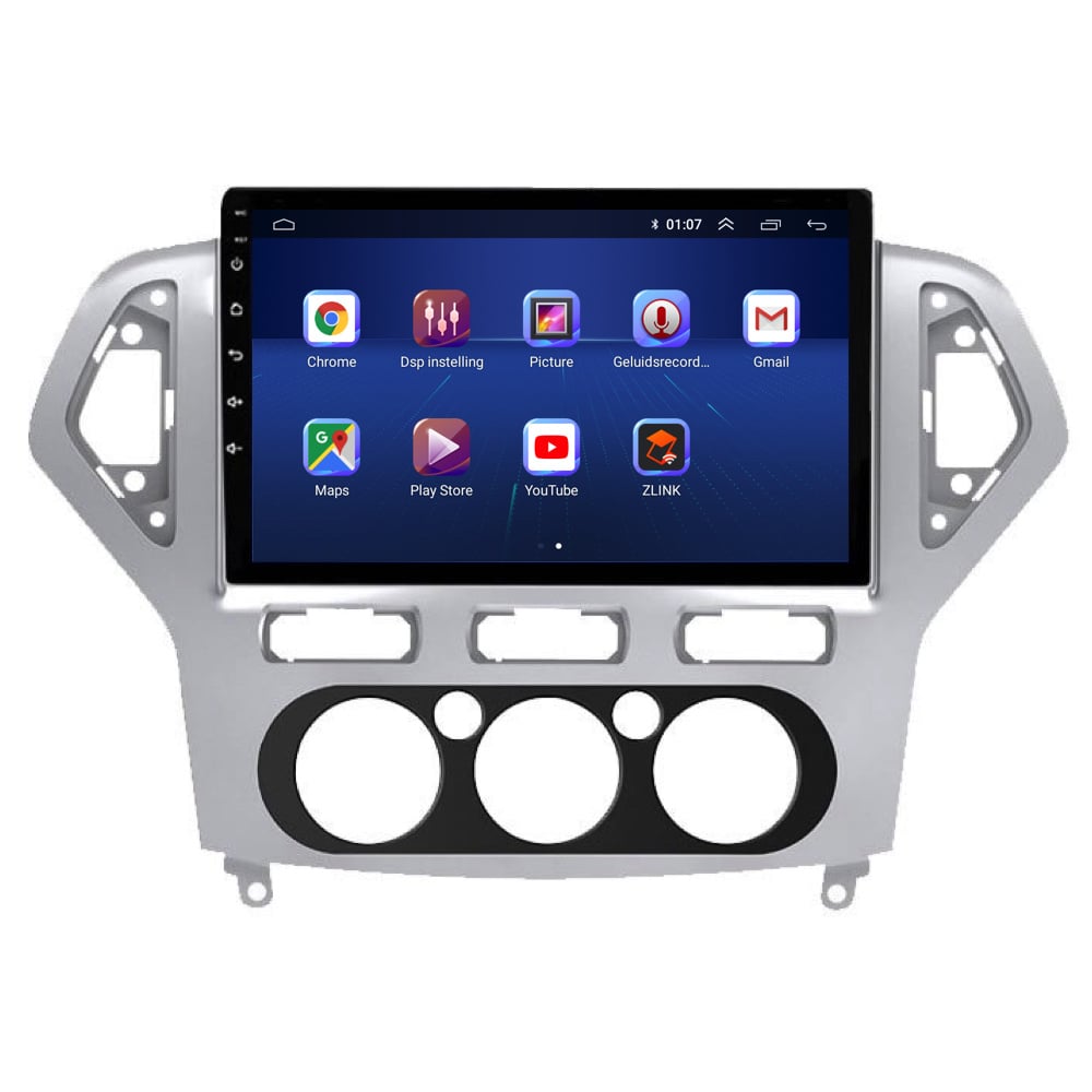 Ford Mondeo CarPlay & Android Auto autoradio | 2007 t/m 2014 | Android 15 | Davilon | 10 inch-9