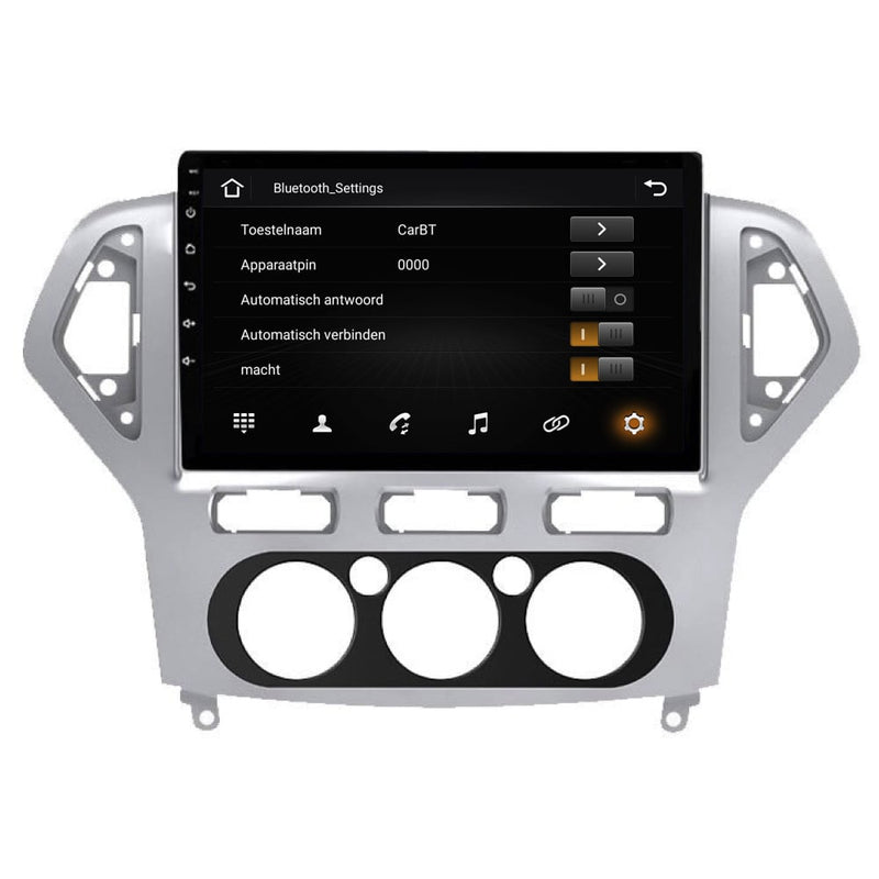 Ford Mondeo CarPlay & Android Auto autoradio | 2007 t/m 2014 | Android 15 | Davilon | 10 inch-8