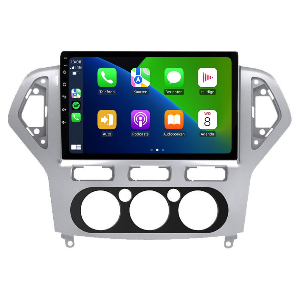 Ford Mondeo CarPlay & Android Auto autoradio | 2007 t/m 2014 | Android 15 | Davilon | 10 inch-3