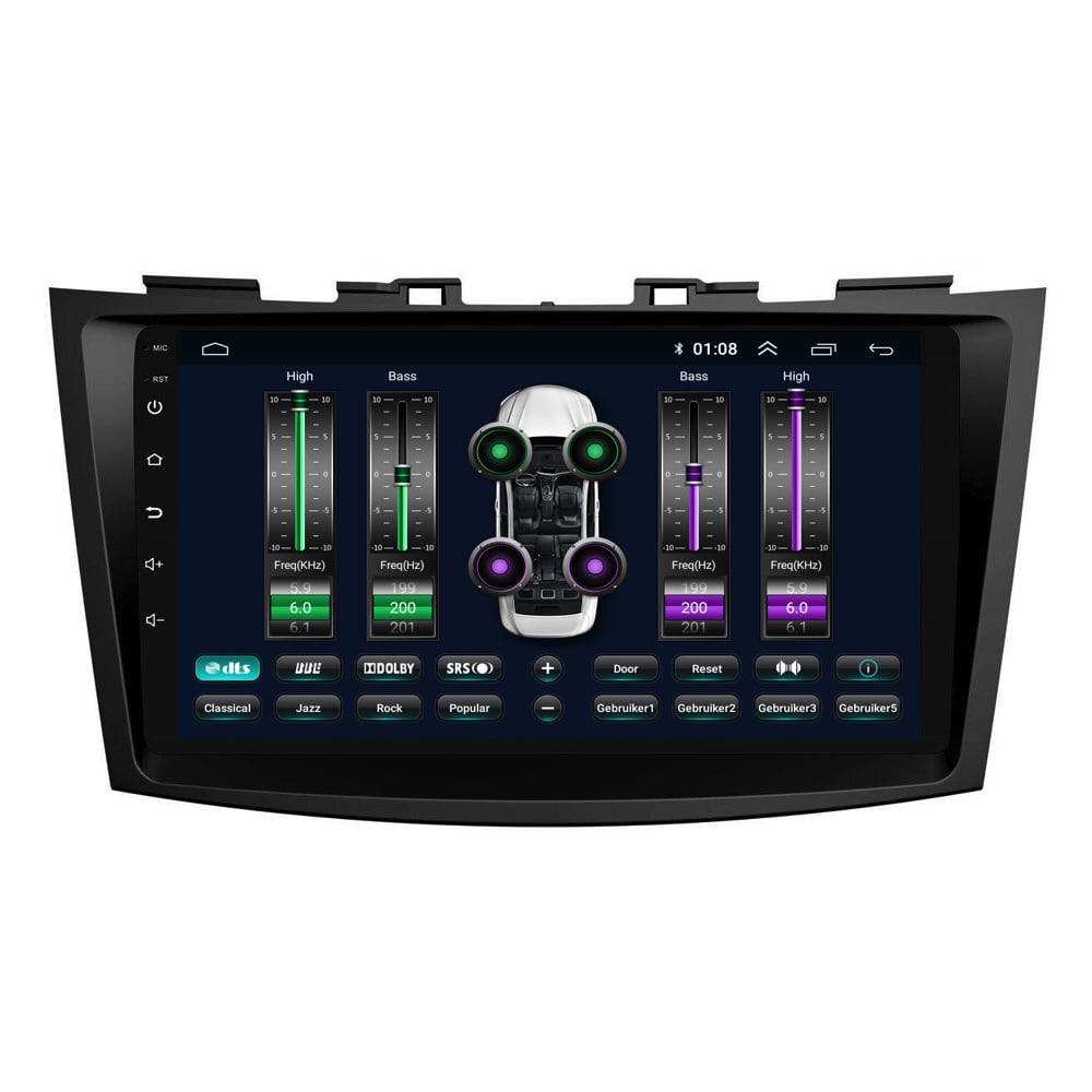 Suzuki Swift | Android 13 | Autoradio | 2011 t/m 2017 | Carplay & Android Auto-4