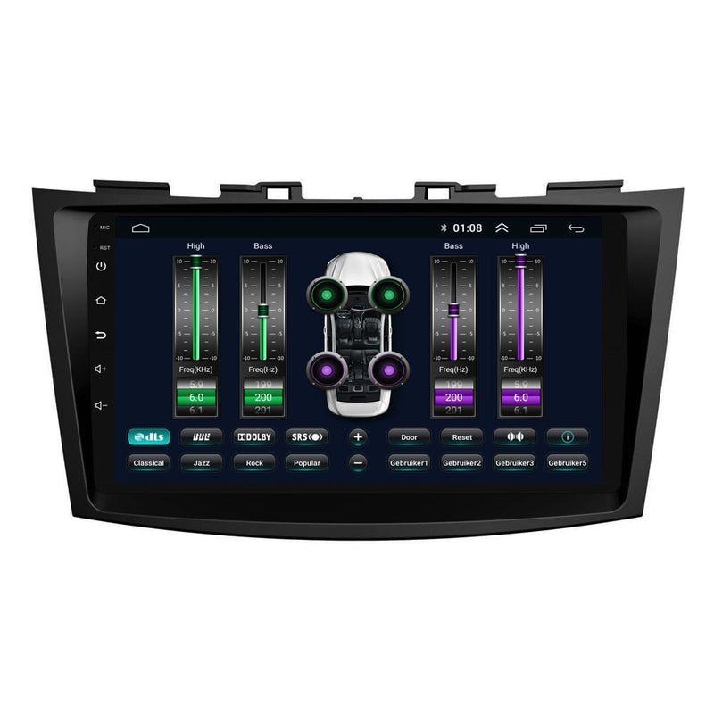Suzuki Swift | Android 13 | Autoradio | 2011 t/m 2017 | Carplay & Android Auto-4