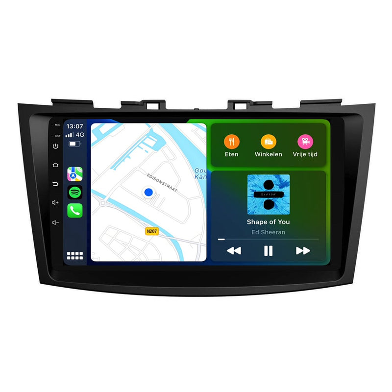 Suzuki Swift | Android 13 | Autoradio | 2011 t/m 2017 | Carplay & Android Auto-3