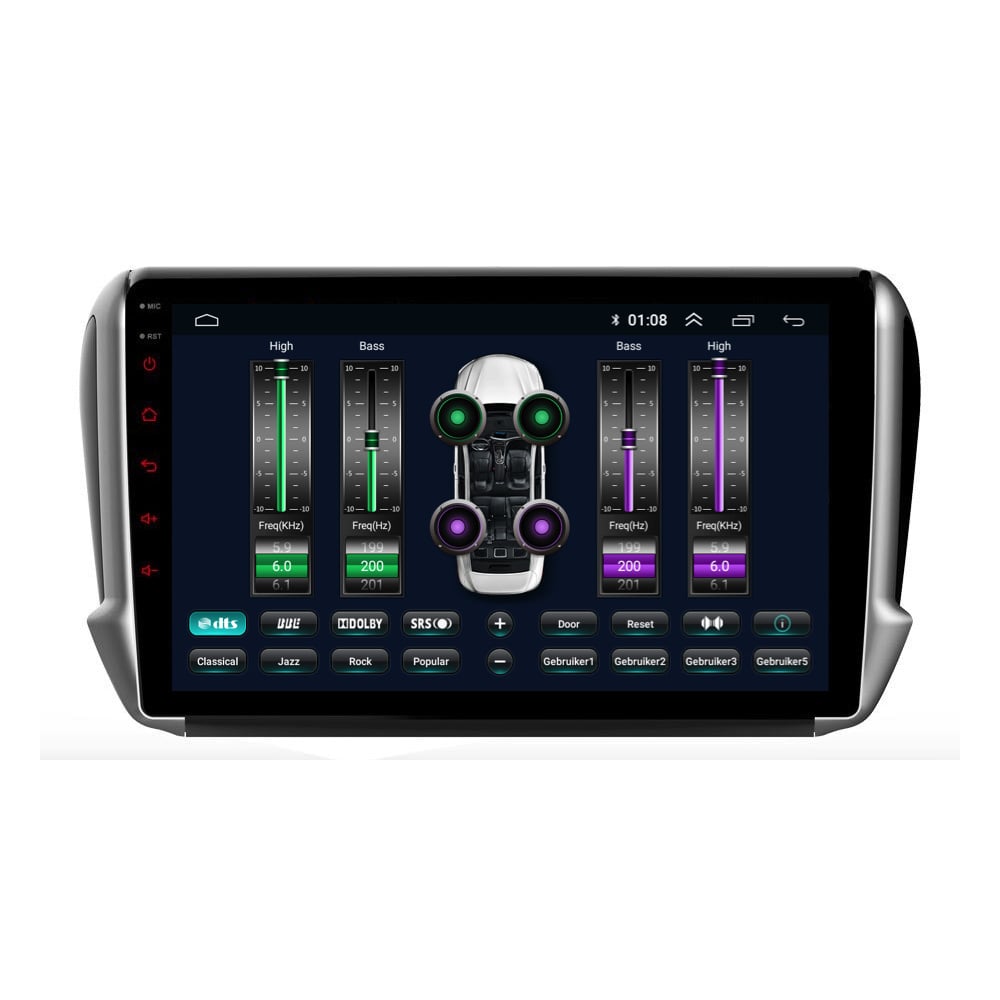 Autoradio CarPlay et Android Auto pour Peugeot 208 / 2008 | 2012 à 2019 | Android 13 | Davilon-6