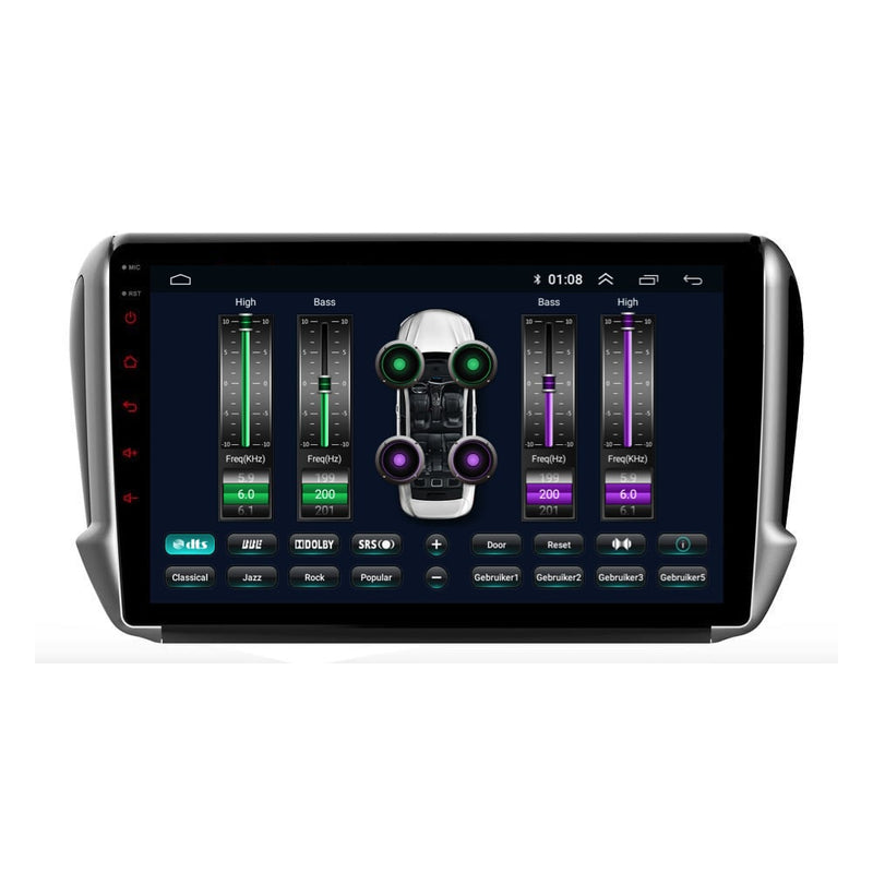 Autoradio CarPlay et Android Auto pour Peugeot 208 / 2008 | 2012 à 2019 | Android 13 | Davilon-6