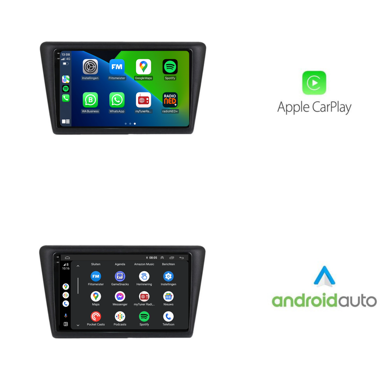 Skoda Rapid CarPlay Autoradio | 2012 t/m 2019 | Android 13-3