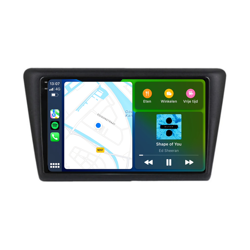 Skoda Rapid CarPlay Autoradio | 2012 t/m 2019 | Android 13-5