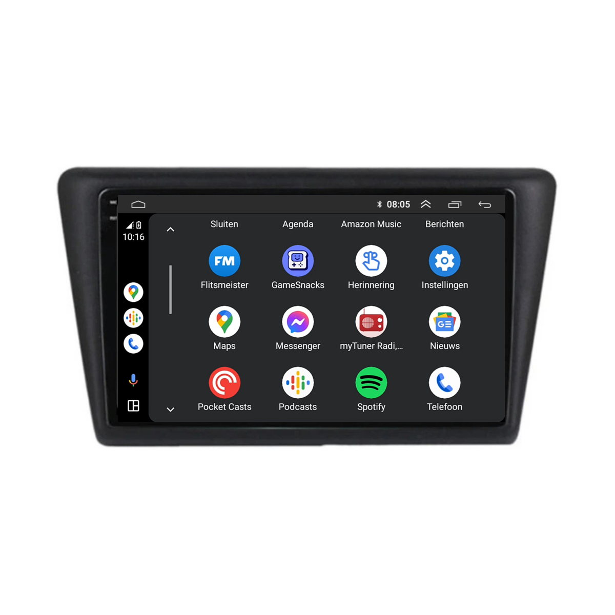 Skoda Rapid CarPlay Autoradio | 2012 t/m 2019 | Android 13-2