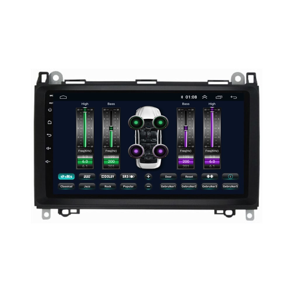 Mercedes Sprinter Vito | Android 13 | Autoradio | 2004 t/m 2018 | CarPlay & Android Auto-7