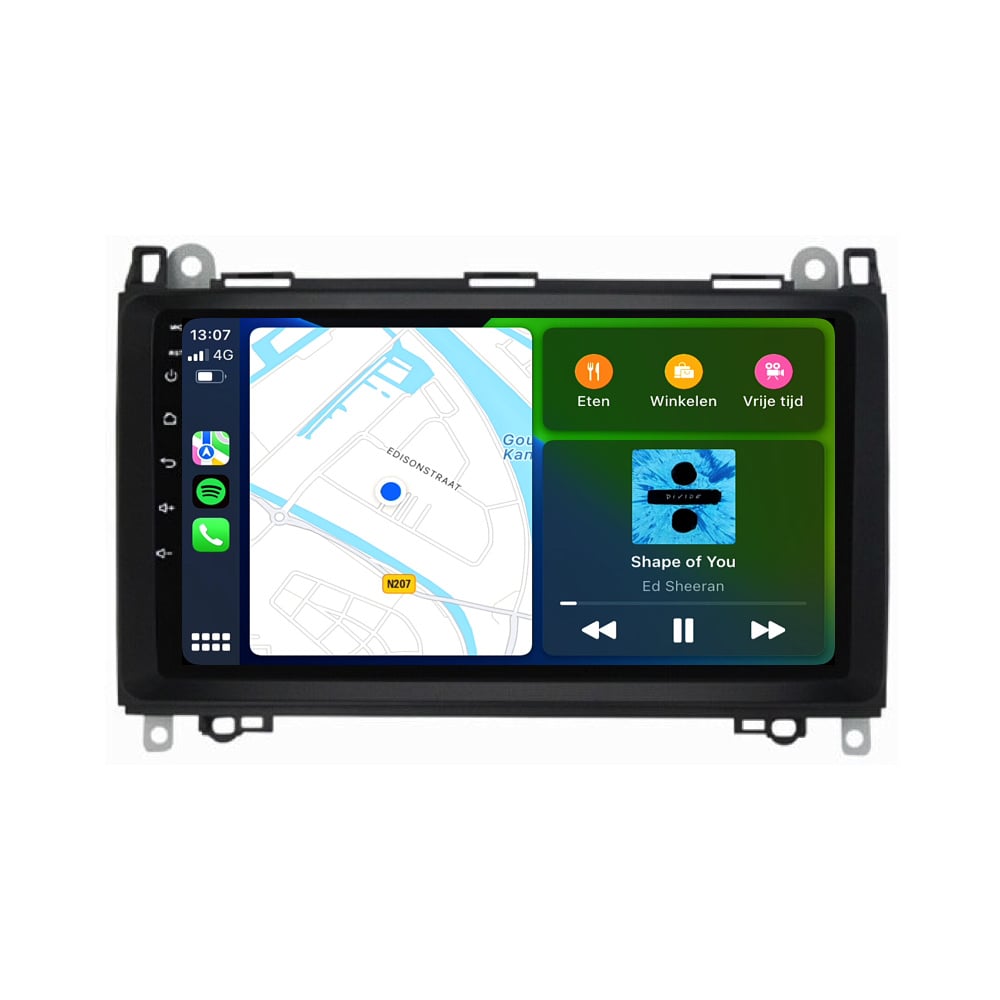 Mercedes Sprinter Vito | Android 13 | Autoradio | 2004 t/m 2018 | CarPlay & Android Auto-6