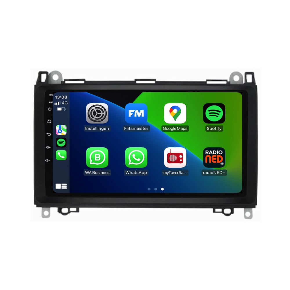 Mercedes Sprinter Vito | Android 13 | Autoradio | 2004 t/m 2018 | CarPlay & Android Auto-1