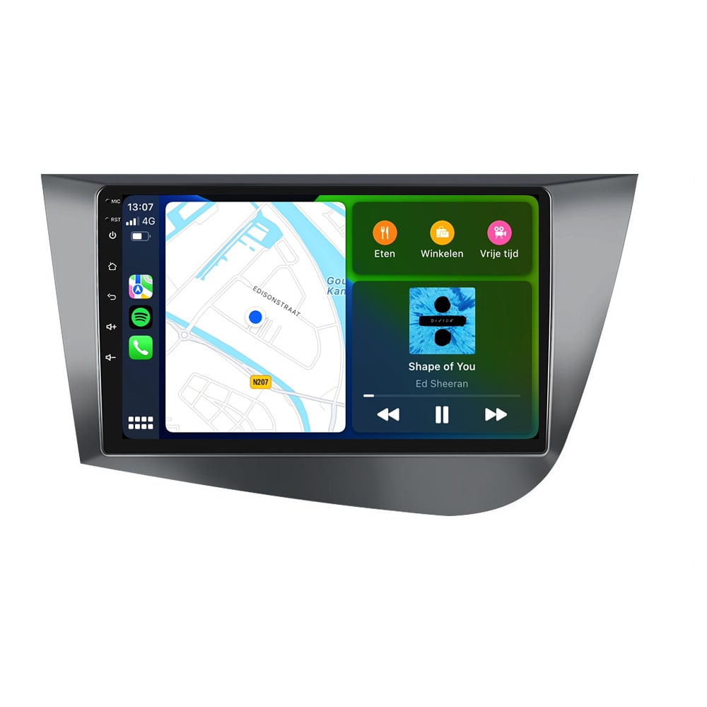 Seat Leon | Android 13 | Autoradio | 2005 t/m 2012 | Carplay & Android Auto-5