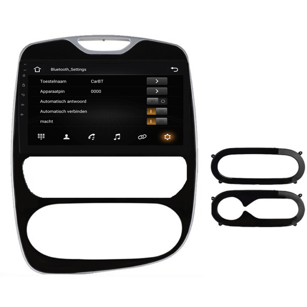 Renault Clio 4 CarPlay & Android Auto autoradio | 2016 t/m 2019 | Android 15 | Davilon-6