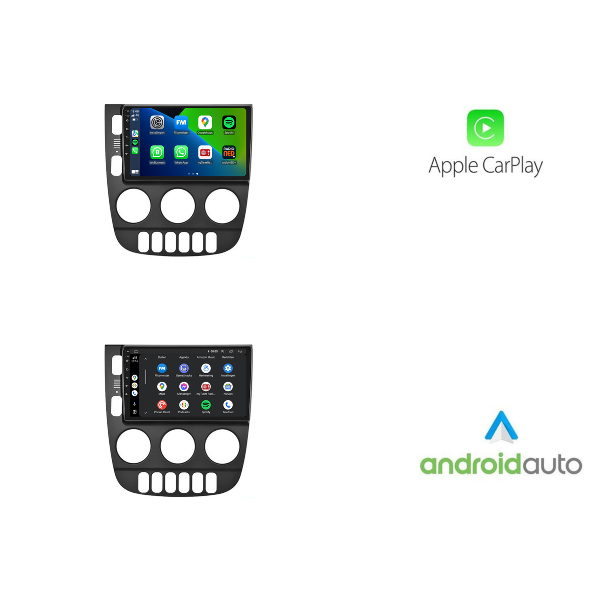 Mercedes ML W163 | Android 13 | Autoradio | 1999 t/m 2004  | Carplay & Android Auto-10