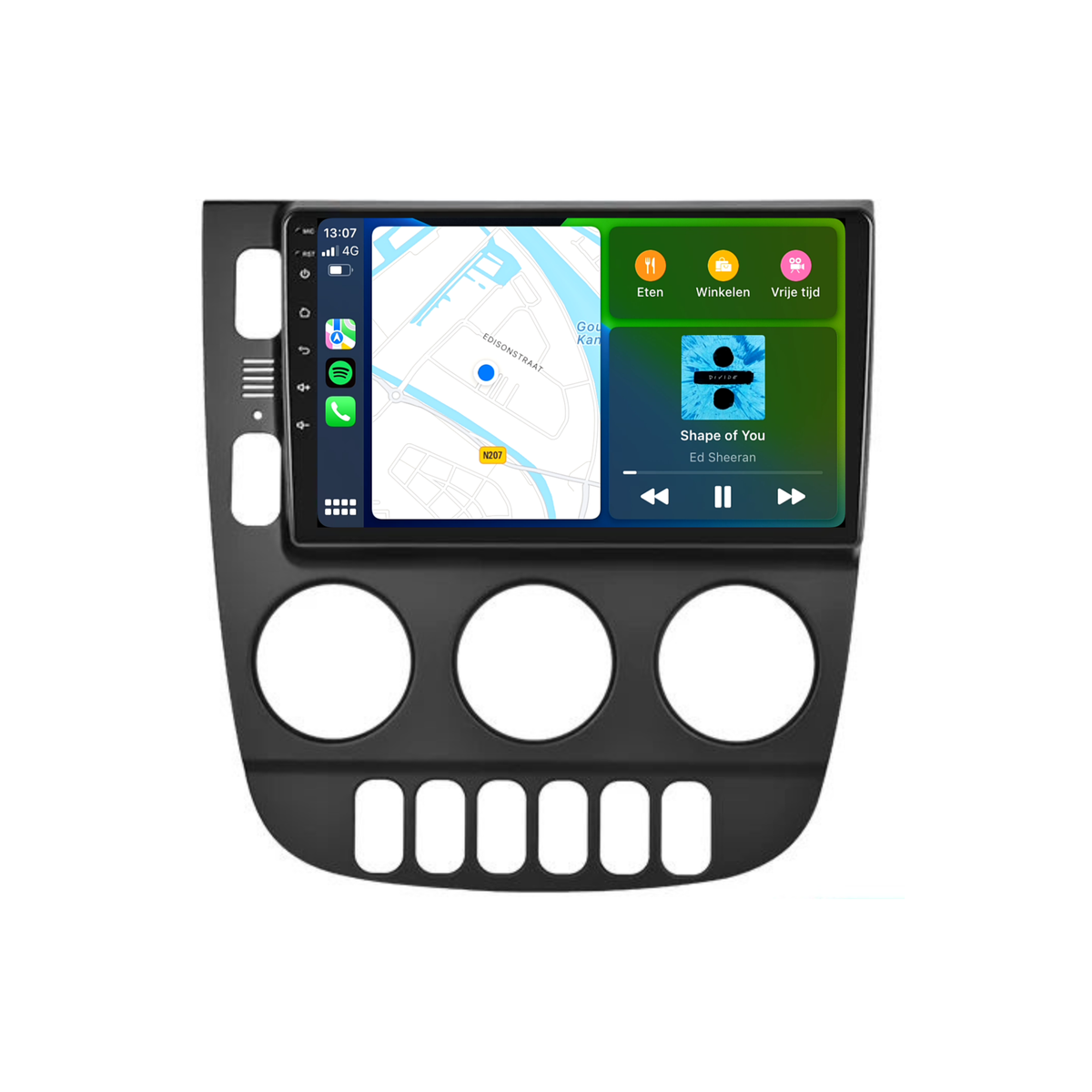 Mercedes ML W163 | Android 13 | Autoradio | 1999 t/m 2004  | Carplay & Android Auto-5