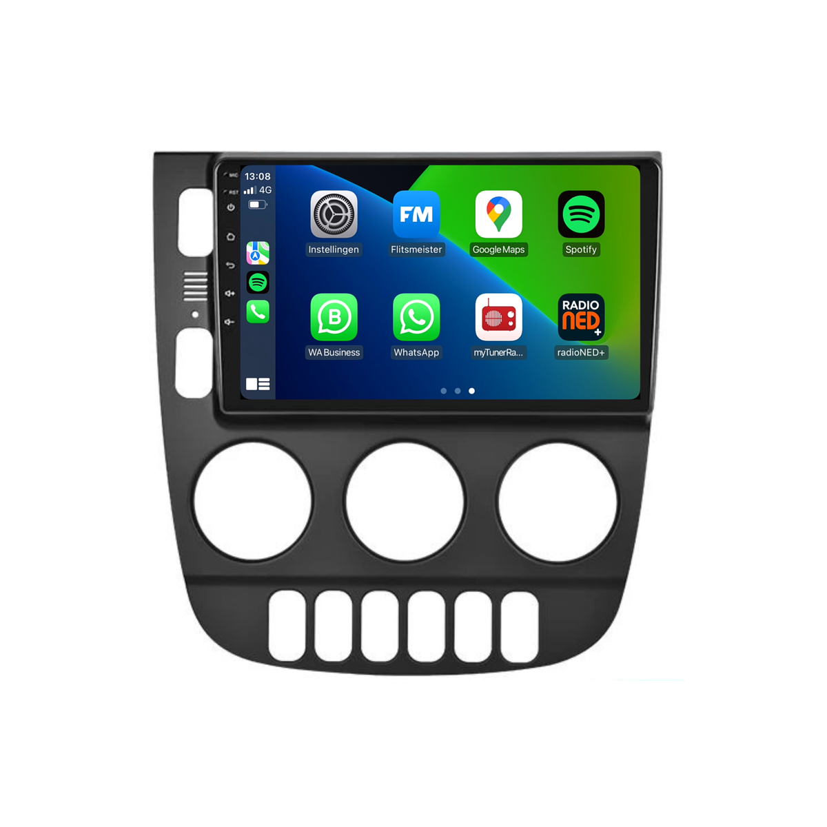 Mercedes ML W163 | Android 13 | Autoradio | 1999 t/m 2004  | Carplay & Android Auto-1