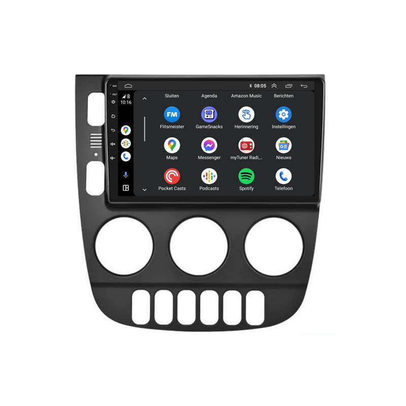 Mercedes ML W163 | Android 13 | Autoradio | 1999 t/m 2004  | Carplay & Android Auto-7