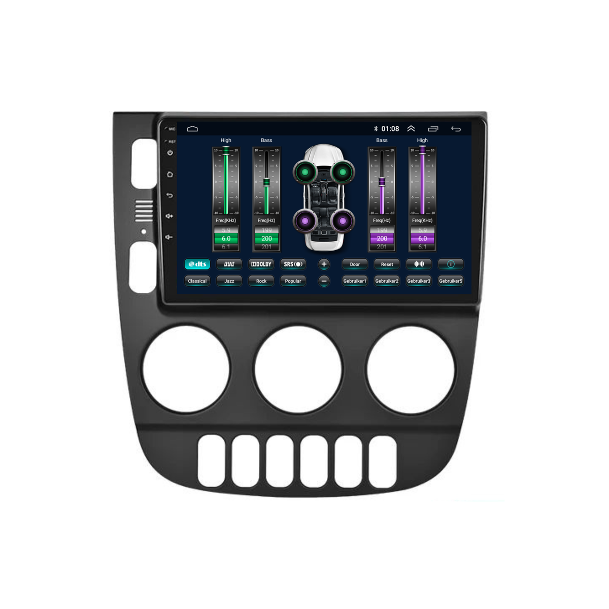 Mercedes ML W163 | Android 13 | Autoradio | 1999 t/m 2004  | Carplay & Android Auto-8