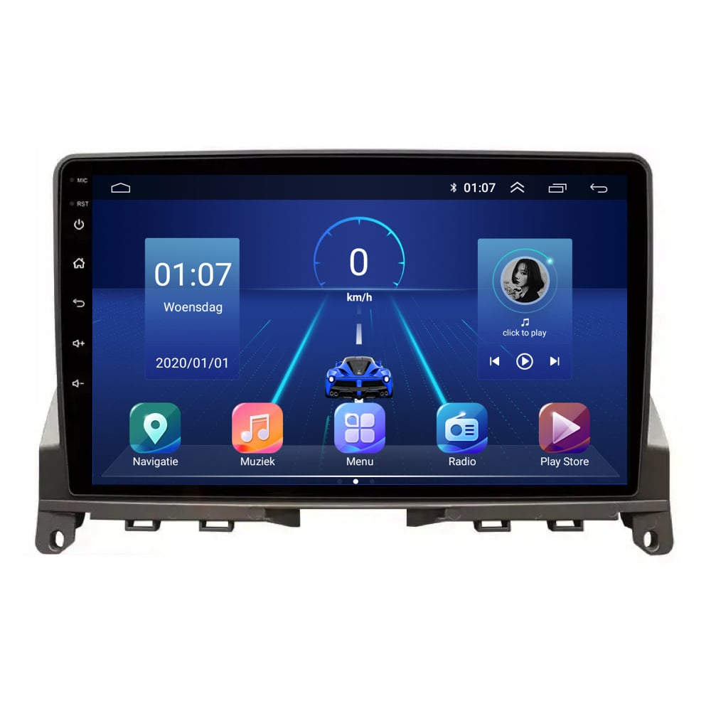Mercedes | C-Klasse | W204 | Android 13 | Autoradio | 2007 t/m 2011 | CarPlay-3