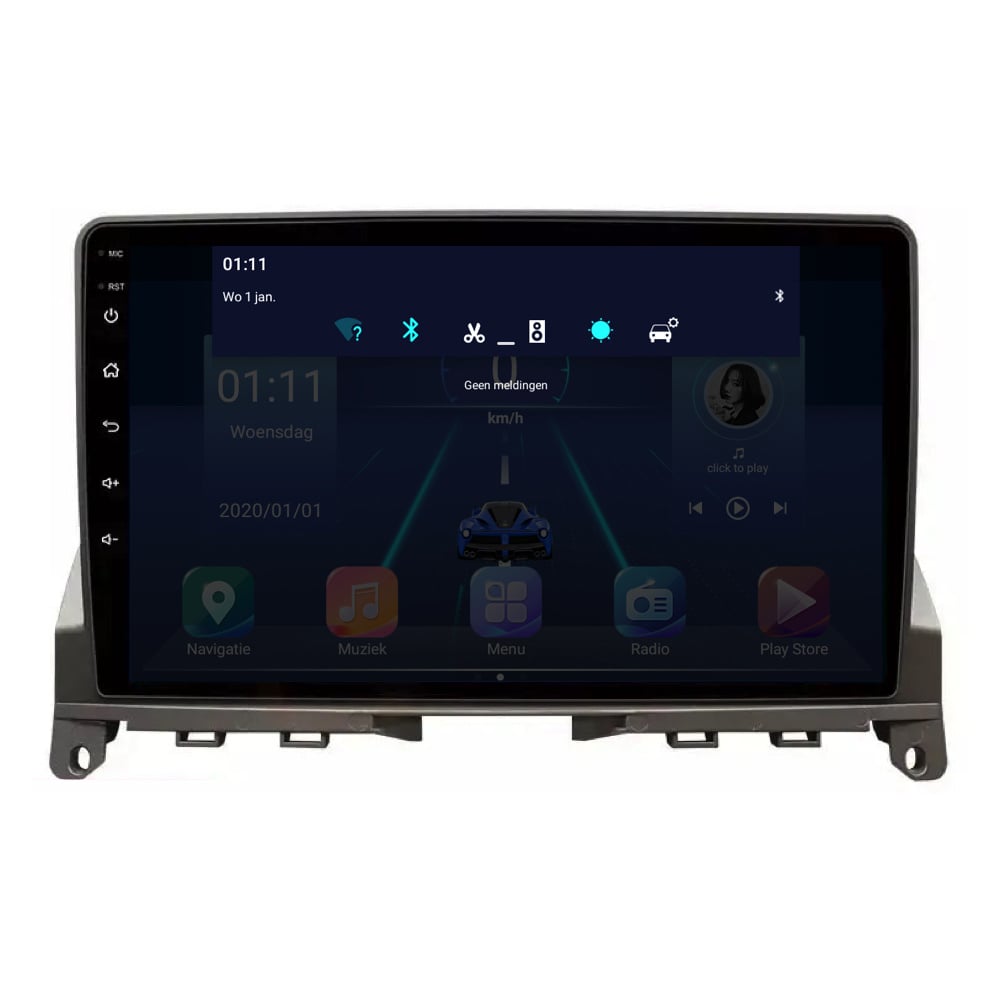 Mercedes | C-Klasse | W204 | Android 13 | Autoradio | 2007 t/m 2011 | CarPlay-8