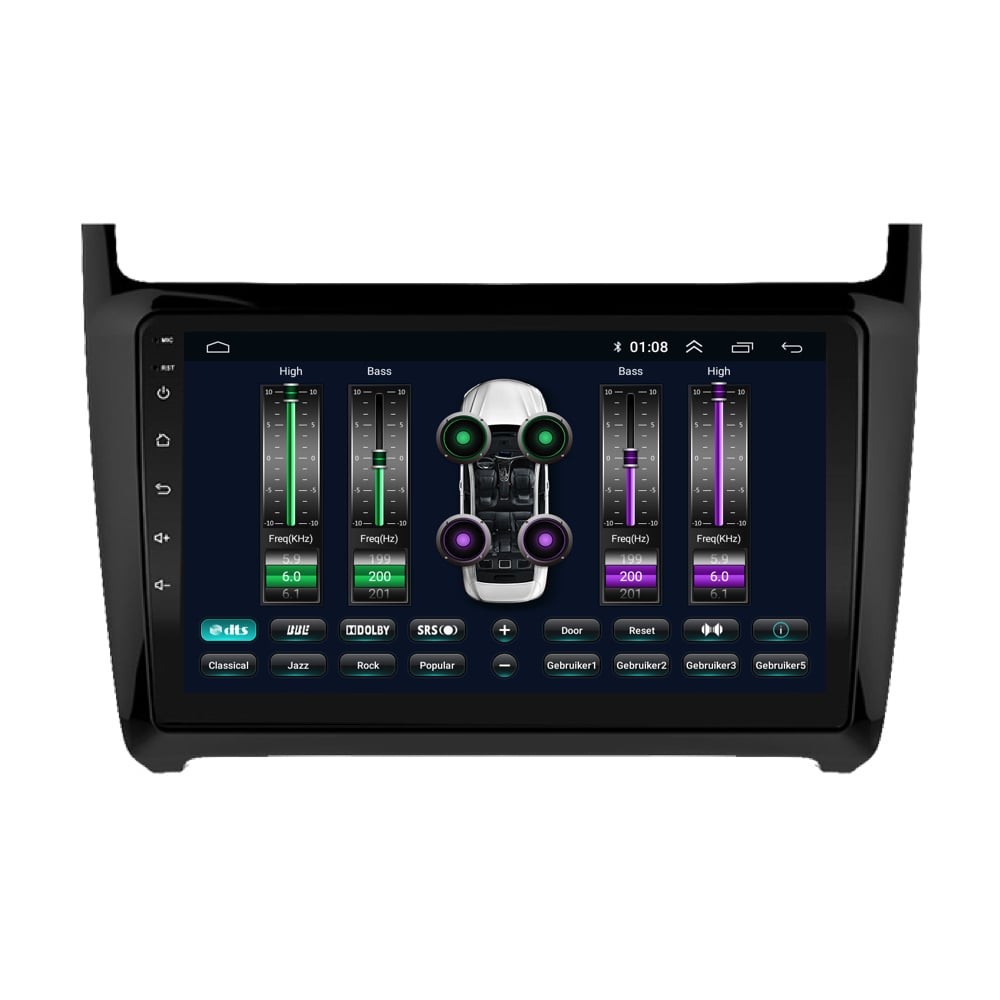 Volkswagen Polo Android 13 autoradio CarPlay Android Auto 2009-2017-7