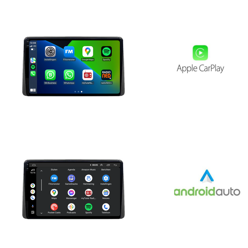 Dacia Duster CarPlay & Android Auto autoradio | 2021 t/m 2024 | Android 15 | Davilon-3